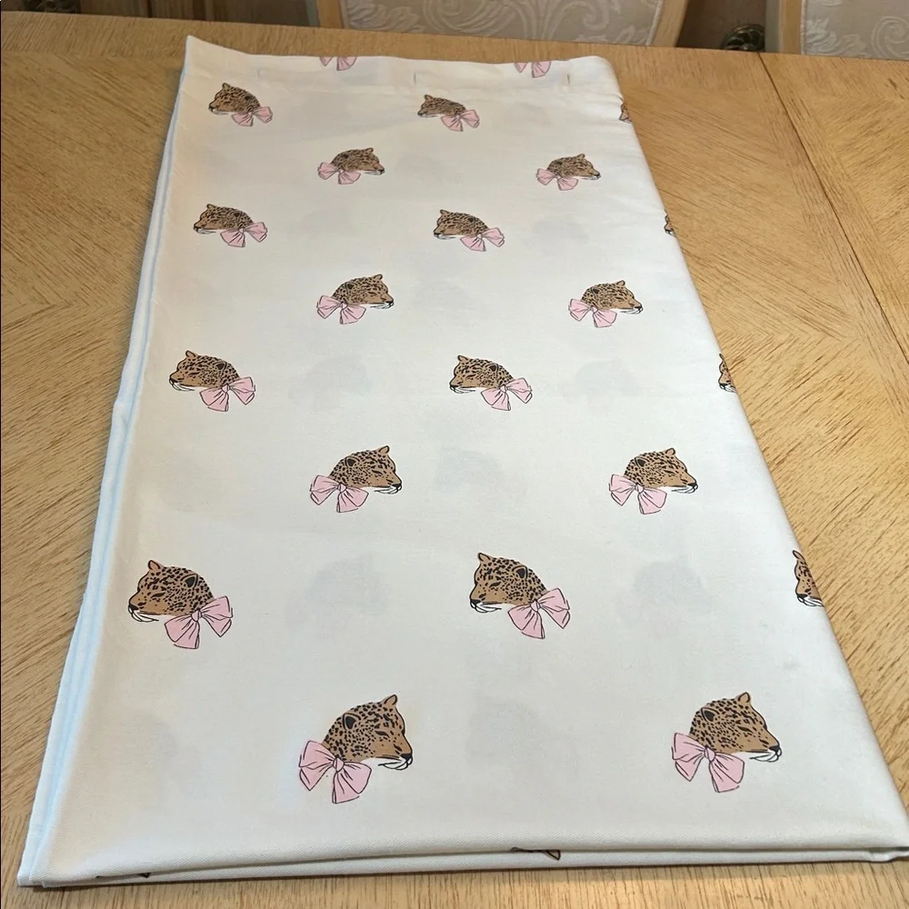 Kate Spade Leopard Head Toss Shower Curtain